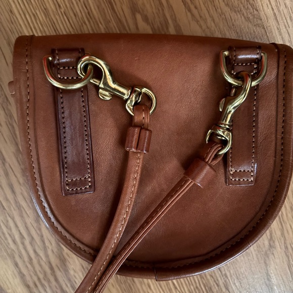 COACH VINTAGE SMALL BRITISH TAN MINI CROSSBODY CONVERT BELT BAG 9826 EUC - Picture 11 of 11